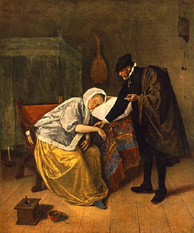 Jan Steen The Doctor and His Patient France oil painting art